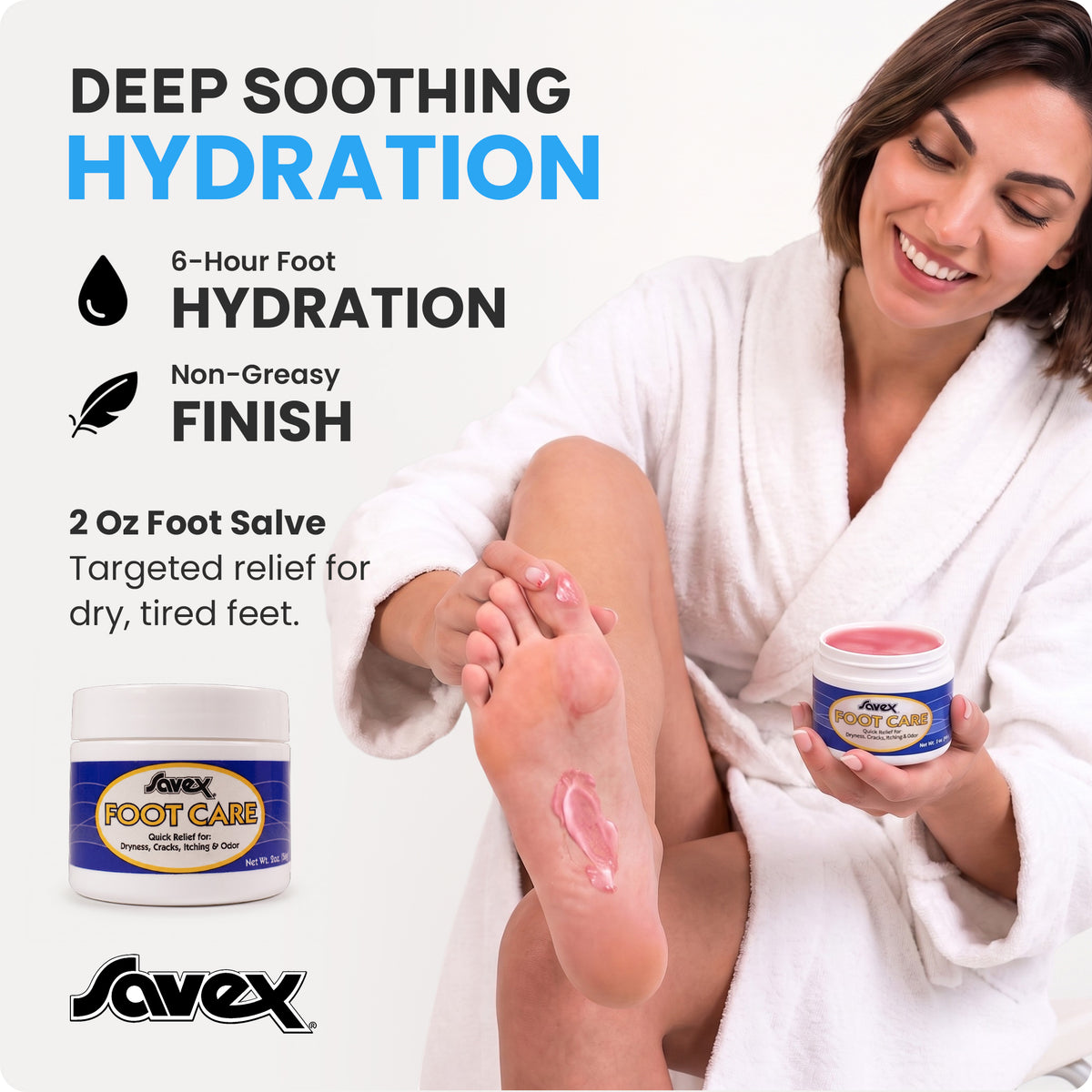 Savex Foot Care Cream 2-Pack