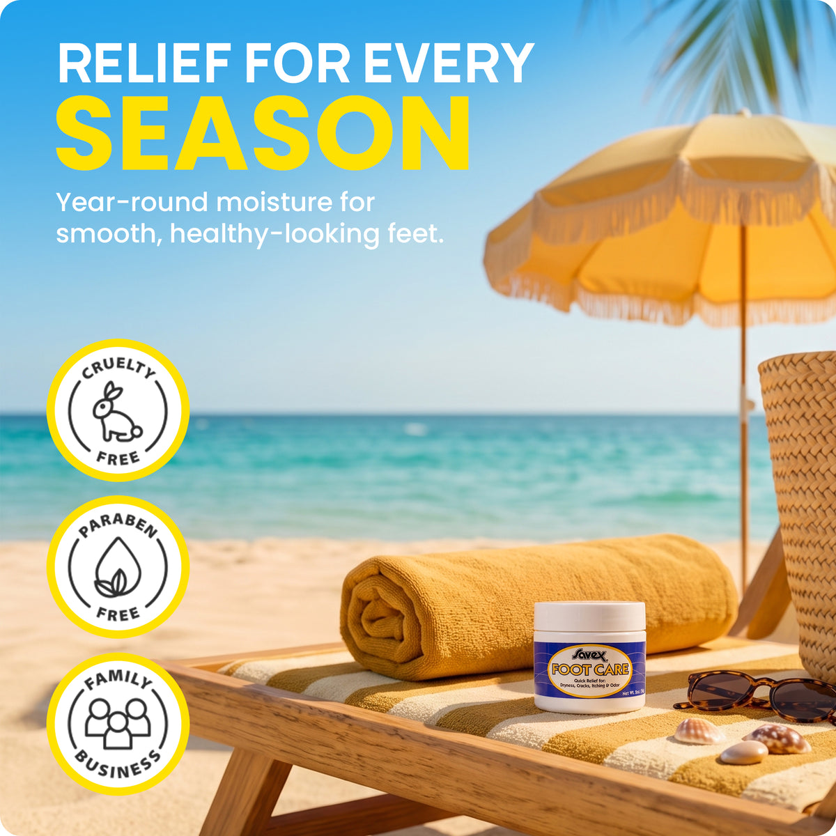 Savex Foot Care Cream 2-Pack