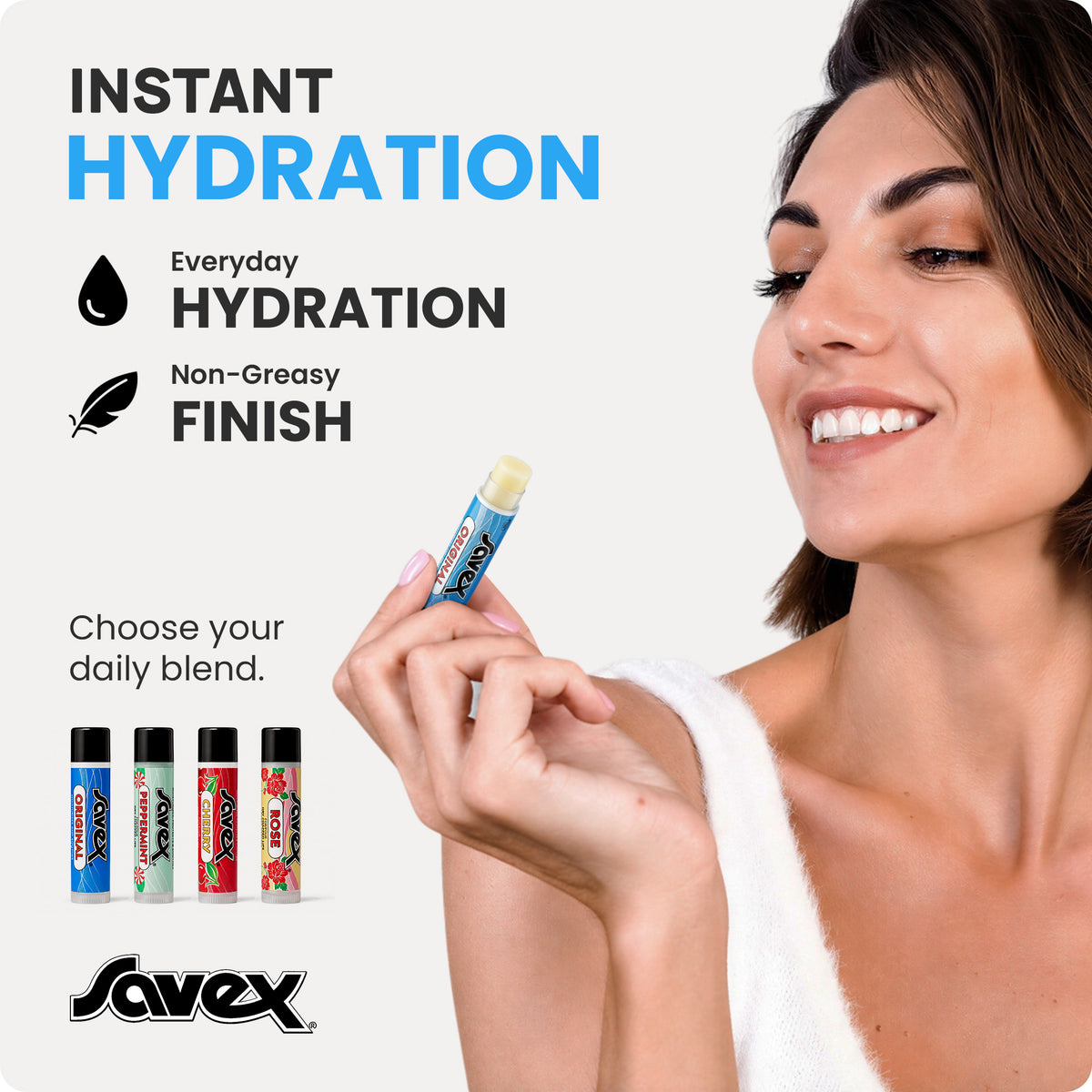 Savex Classic Lip Balm Variety 4-Pack